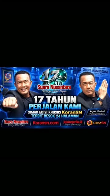 Edisi khusus SN hut ke 17 terbit besok