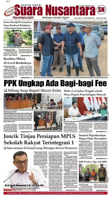PPK Ungkap Ada Bagi-bagi Fee dalam Pengadaan Smartboard dan Chromebook di Muara Enim Palembang, KoranSN Karmidi Pejabat Pembuat Komitmen (PP...