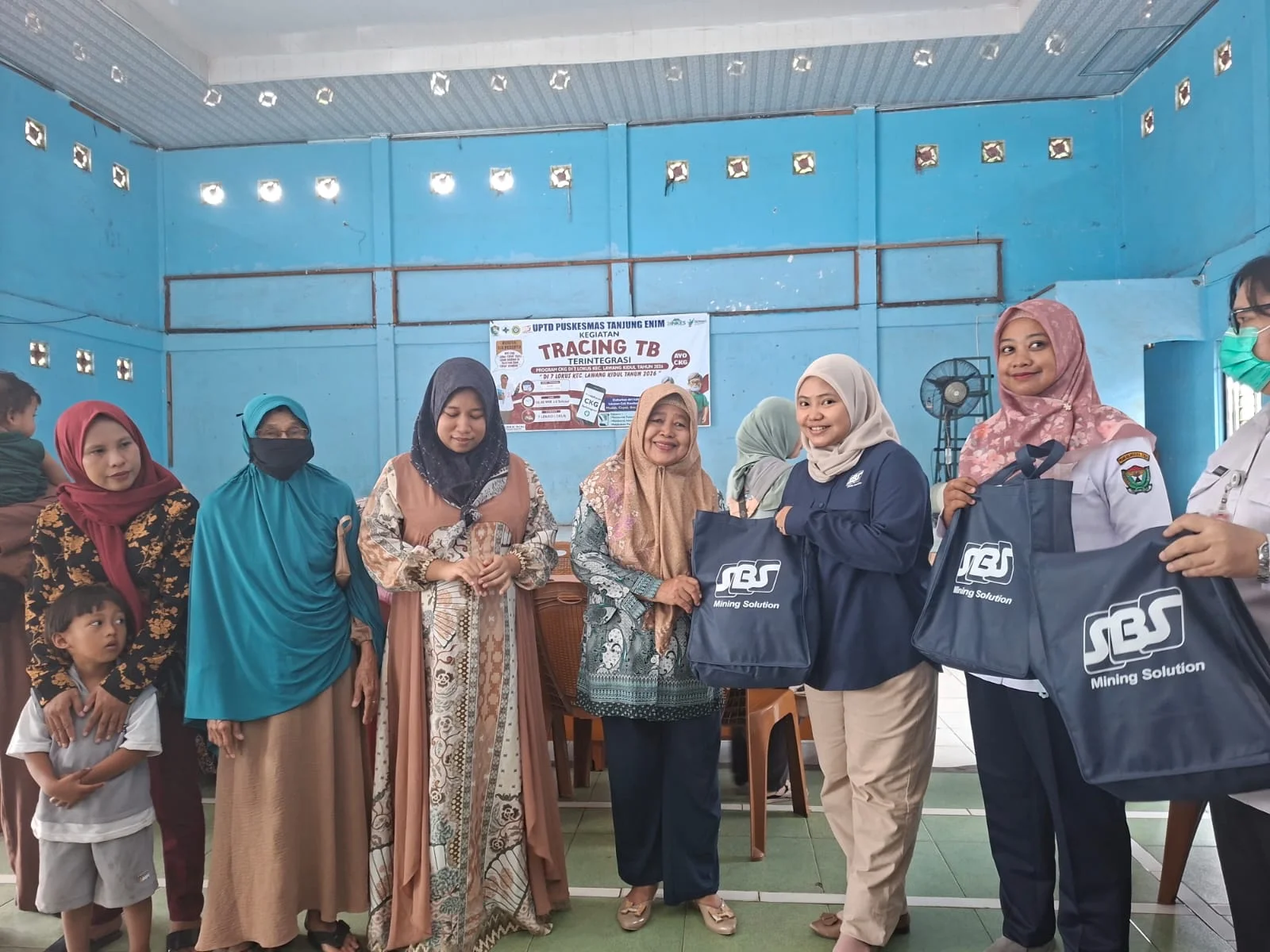 Dukung Program Pemerintah, PT Satria Bahana Sarana Gelar Skrining TBC untuk Warga Tegal Rejo