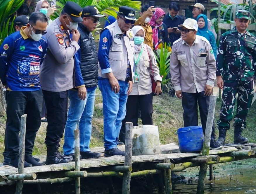 Bupati Muba Apresiasi Usaha Ketahanan Pangan Desa di Bayung Lencir