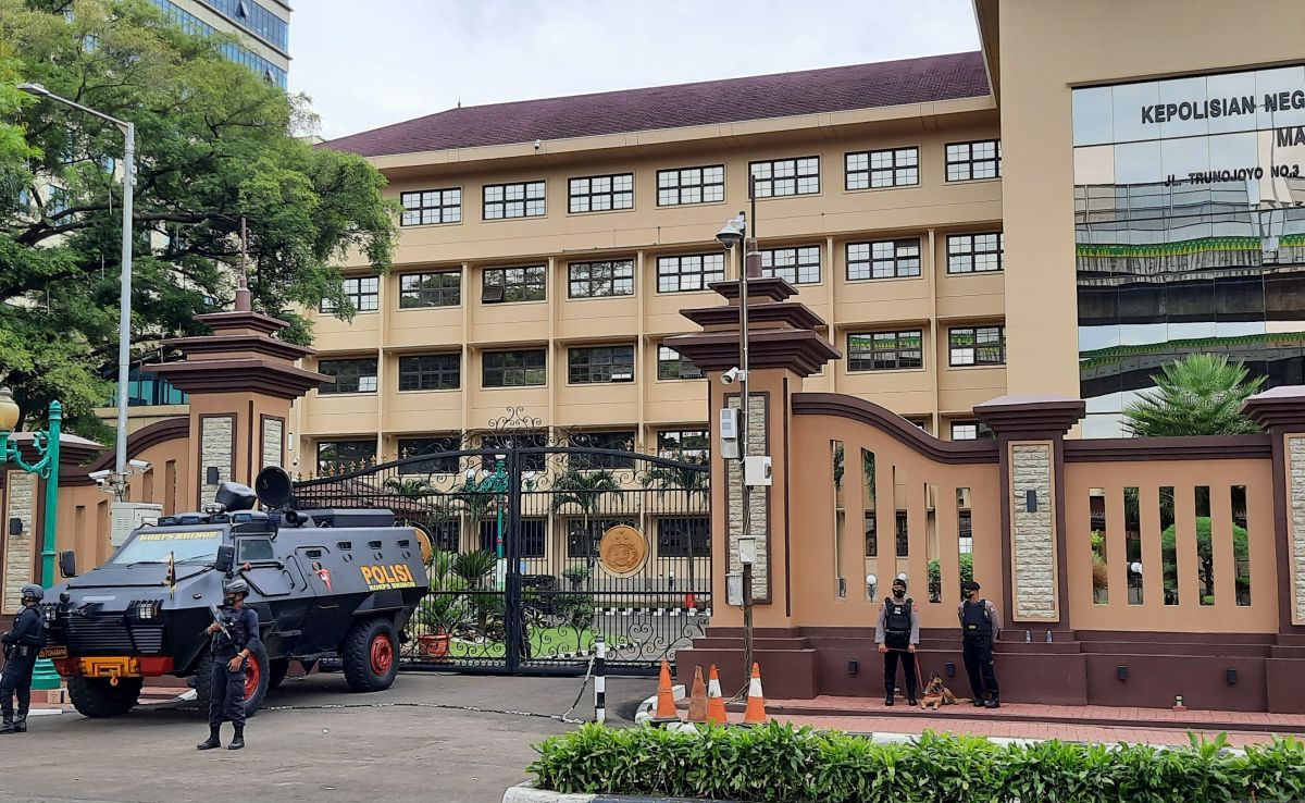 Gedung utama Mabes Polri Jalan Trunojoyo Jakarta Selatan. (Foto Antaranews)