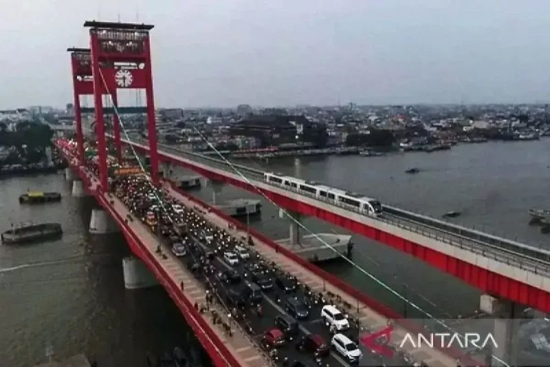 Stasiun LRT Bandara Palembang Layani 210.720 Pelanggan