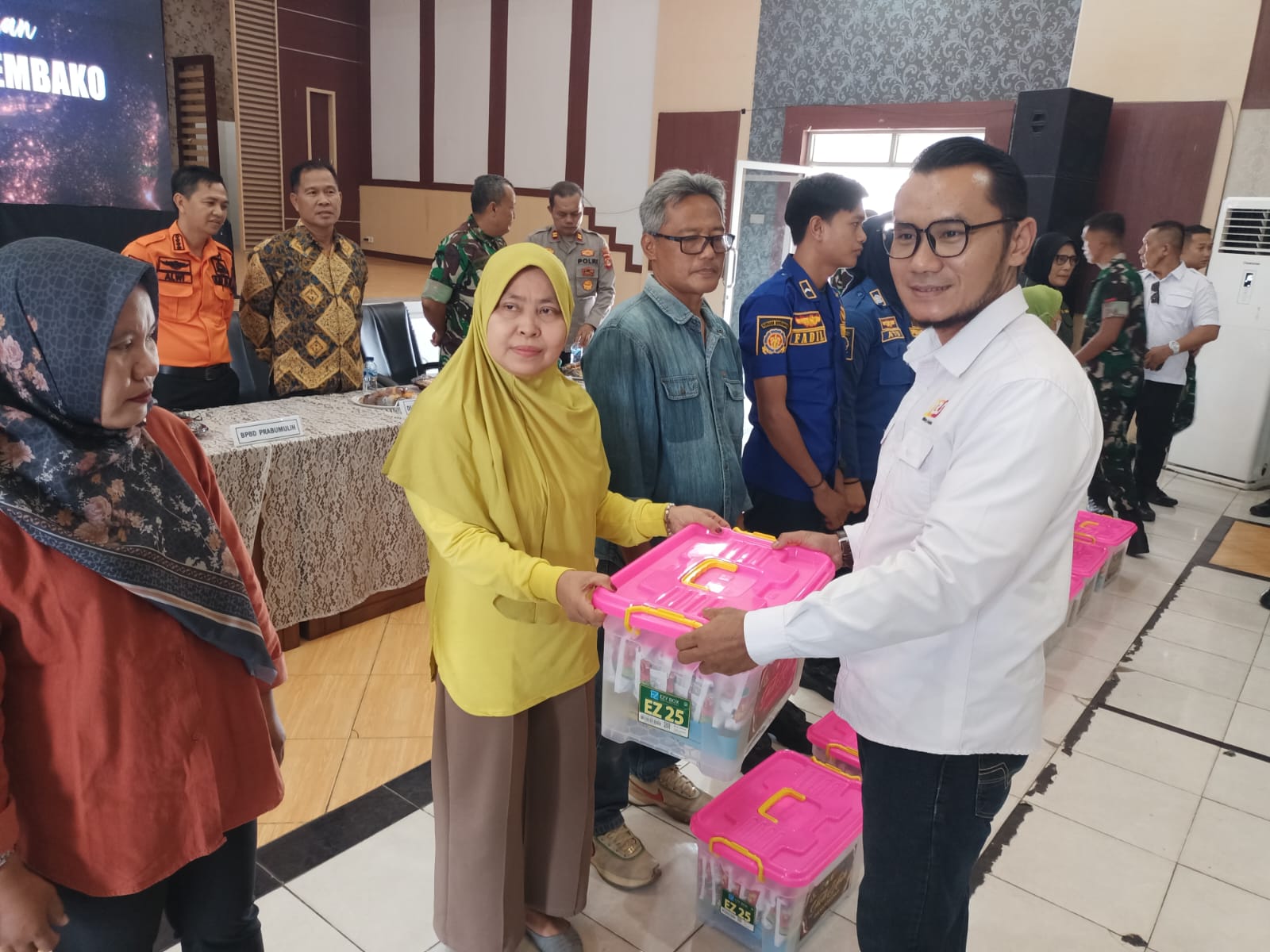 PT SBS Salurkan Bantuan Sembako, Walikota Prabumulih Berikan Apresiasi