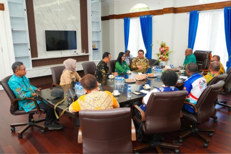 Dubes RI Untuk PNG Bahas Pembukaan Rute Udara Papua-Papua Nugini