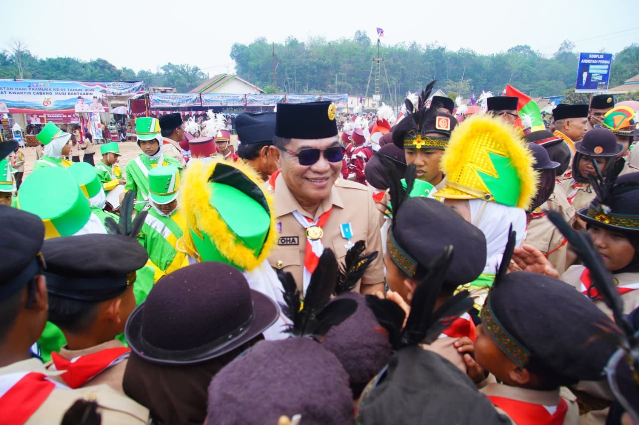 Pramuka Muba Diminta Adaptif Hadapi Tantangan Zaman