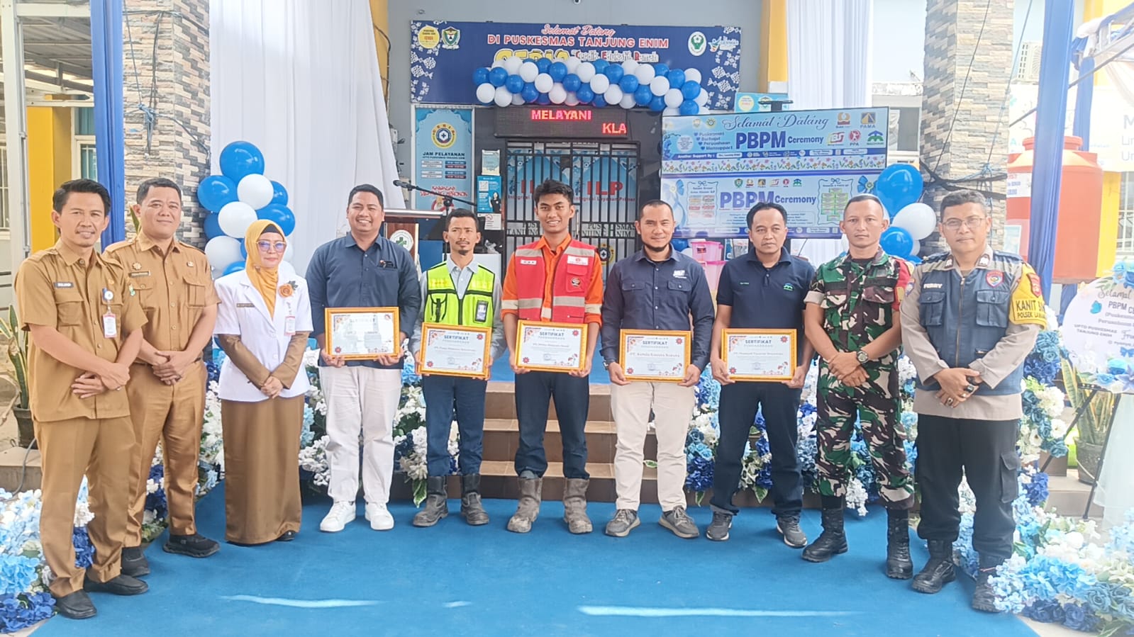 Berkontribusi Mendukung Kegiatan Kesehatan, PT SBS Raih Penghargaan